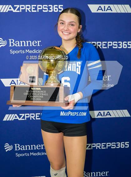 Thumbnail 3 in Northwest Christian vs Valley Christian (AIA 3A Final - Awards) photogallery.