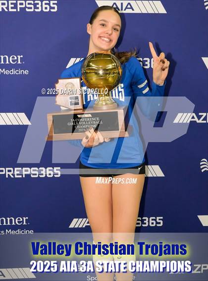 Thumbnail 1 in Northwest Christian vs Valley Christian (AIA 3A Final - Awards) photogallery.