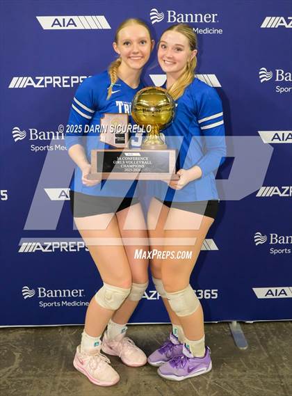 Thumbnail 3 in Northwest Christian vs Valley Christian (AIA 3A Final - Awards) photogallery.