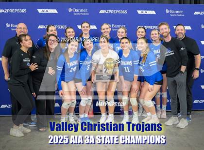 Thumbnail 3 in Northwest Christian vs Valley Christian (AIA 3A Final - Awards) photogallery.