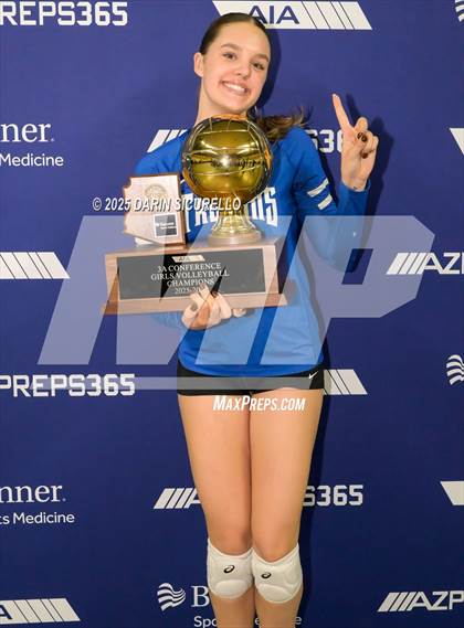 Thumbnail 3 in Northwest Christian vs Valley Christian (AIA 3A Final - Awards) photogallery.