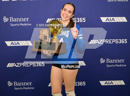 Thumbnail 3 in Northwest Christian vs Valley Christian (AIA 3A Final - Awards) photogallery.