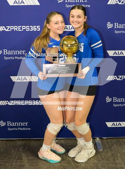 Thumbnail 3 in Northwest Christian vs Valley Christian (AIA 3A Final - Awards) photogallery.