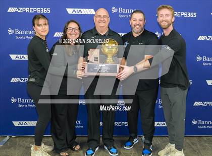 Thumbnail 3 in Northwest Christian vs Valley Christian (AIA 3A Final - Awards) photogallery.