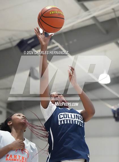 Thumbnail 2 in Medina Valley vs Klein Collins (Texas Association of Basketball Coaches Showcase) photogallery.