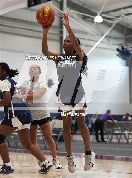 Thumbnail 3 in Medina Valley vs Klein Collins (Texas Association of Basketball Coaches Showcase) photogallery.