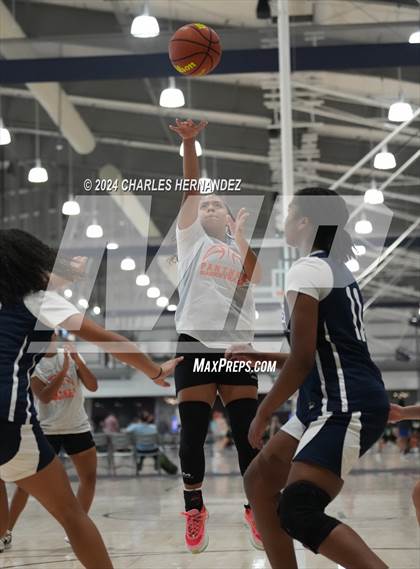 Thumbnail 1 in Medina Valley vs Klein Collins (Texas Association of Basketball Coaches Showcase) photogallery.