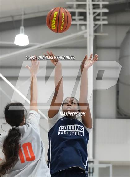 Thumbnail 3 in Medina Valley vs Klein Collins (Texas Association of Basketball Coaches Showcase) photogallery.