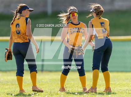 Thumbnail 3 in Boulder City vs Virgin Valley (NIAA 3A Softball Southern Final) photogallery.