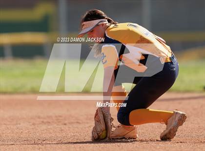 Thumbnail 2 in Boulder City vs Virgin Valley (NIAA 3A Softball Southern Final) photogallery.