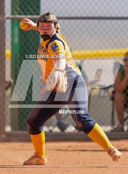 Thumbnail 1 in Boulder City vs Virgin Valley (NIAA 3A Softball Southern Final) photogallery.