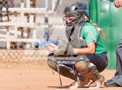 Thumbnail 3 in Boulder City vs Virgin Valley (NIAA 3A Softball Southern Final) photogallery.