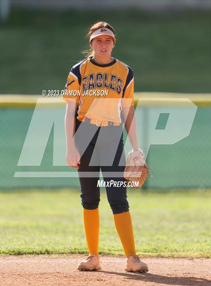 Thumbnail 2 in Boulder City vs Virgin Valley (NIAA 3A Softball Southern Final) photogallery.