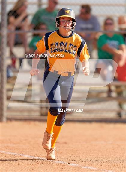 Thumbnail 2 in Boulder City vs Virgin Valley (NIAA 3A Softball Southern Final) photogallery.