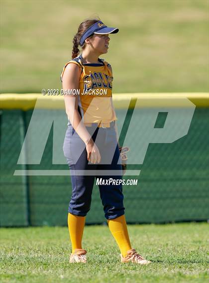 Thumbnail 3 in Boulder City vs Virgin Valley (NIAA 3A Softball Southern Final) photogallery.