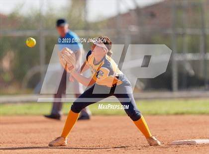 Thumbnail 2 in Boulder City vs Virgin Valley (NIAA 3A Softball Southern Final) photogallery.