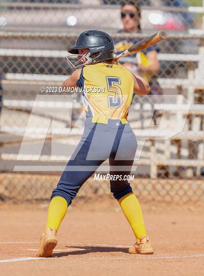 Thumbnail 2 in Boulder City vs Virgin Valley (NIAA 3A Softball Southern Final) photogallery.