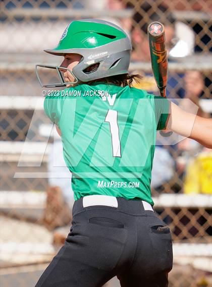 Thumbnail 1 in Boulder City vs Virgin Valley (NIAA 3A Softball Southern Final) photogallery.