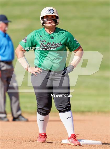 Thumbnail 2 in Boulder City vs Virgin Valley (NIAA 3A Softball Southern Final) photogallery.