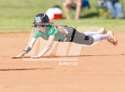 Thumbnail 2 in Boulder City vs Virgin Valley (NIAA 3A Softball Southern Final) photogallery.