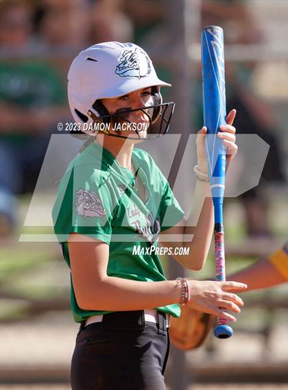 Thumbnail 1 in Boulder City vs Virgin Valley (NIAA 3A Softball Southern Final) photogallery.