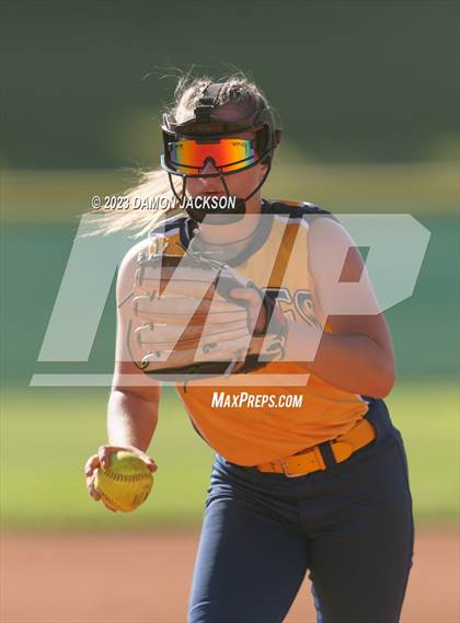 Thumbnail 3 in Boulder City vs Virgin Valley (NIAA 3A Softball Southern Final) photogallery.