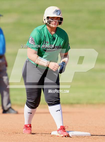 Thumbnail 3 in Boulder City vs Virgin Valley (NIAA 3A Softball Southern Final) photogallery.