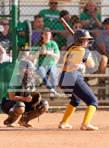 Thumbnail 3 in Boulder City vs Virgin Valley (NIAA 3A Softball Southern Final) photogallery.