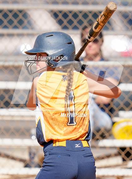 Thumbnail 2 in Boulder City vs Virgin Valley (NIAA 3A Softball Southern Final) photogallery.