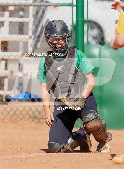 Thumbnail 1 in Boulder City vs Virgin Valley (NIAA 3A Softball Southern Final) photogallery.