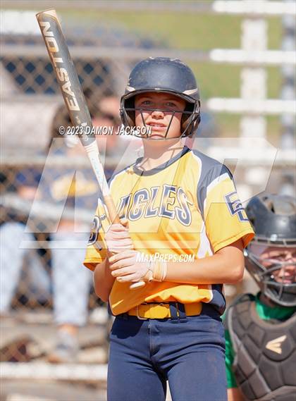 Thumbnail 1 in Boulder City vs Virgin Valley (NIAA 3A Softball Southern Final) photogallery.