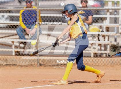 Thumbnail 1 in Boulder City vs Virgin Valley (NIAA 3A Softball Southern Final) photogallery.