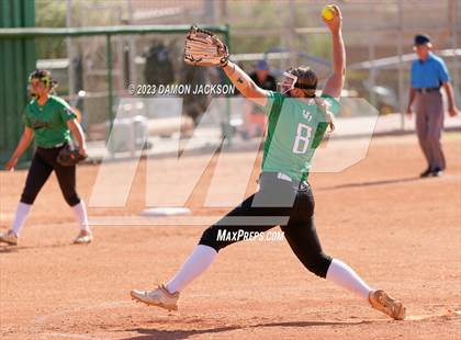 Thumbnail 1 in Boulder City vs Virgin Valley (NIAA 3A Softball Southern Final) photogallery.