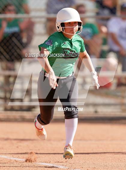 Thumbnail 3 in Boulder City vs Virgin Valley (NIAA 3A Softball Southern Final) photogallery.