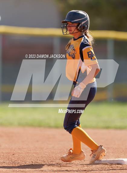 Thumbnail 3 in Boulder City vs Virgin Valley (NIAA 3A Softball Southern Final) photogallery.