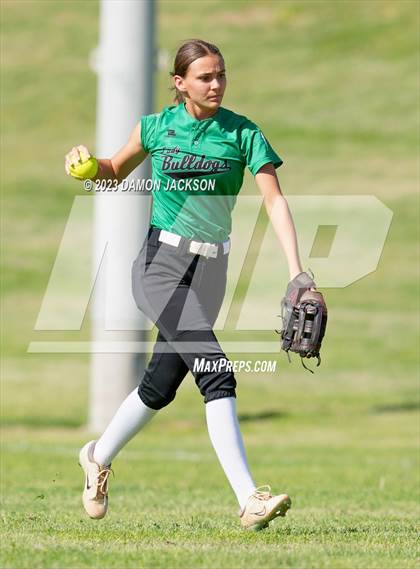 Thumbnail 1 in Boulder City vs Virgin Valley (NIAA 3A Softball Southern Final) photogallery.