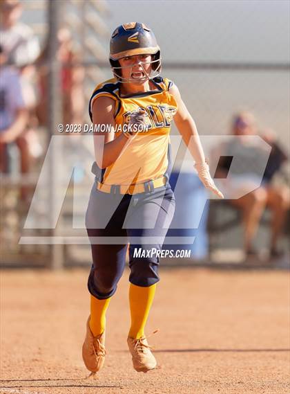 Thumbnail 1 in Boulder City vs Virgin Valley (NIAA 3A Softball Southern Final) photogallery.