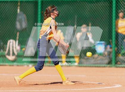 Thumbnail 1 in Boulder City vs Virgin Valley (NIAA 3A Softball Southern Final) photogallery.