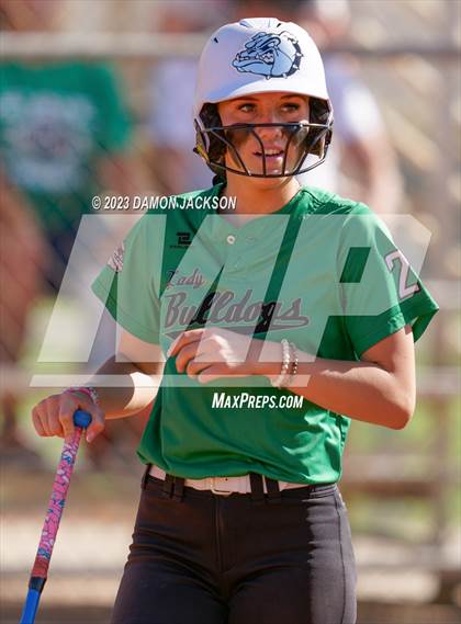 Thumbnail 2 in Boulder City vs Virgin Valley (NIAA 3A Softball Southern Final) photogallery.