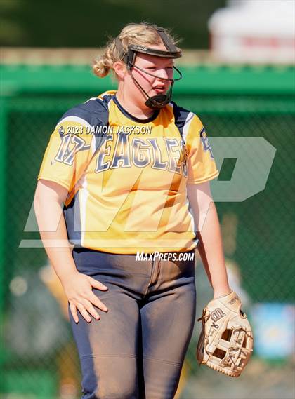 Thumbnail 2 in Boulder City vs Virgin Valley (NIAA 3A Softball Southern Final) photogallery.