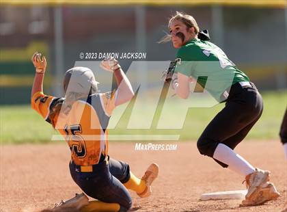 Thumbnail 1 in Boulder City vs Virgin Valley (NIAA 3A Softball Southern Final) photogallery.