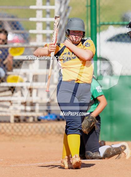 Thumbnail 3 in Boulder City vs Virgin Valley (NIAA 3A Softball Southern Final) photogallery.