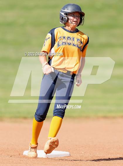 Thumbnail 3 in Boulder City vs Virgin Valley (NIAA 3A Softball Southern Final) photogallery.