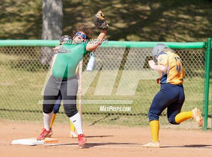 Thumbnail 1 in Boulder City vs Virgin Valley (NIAA 3A Softball Southern Final) photogallery.