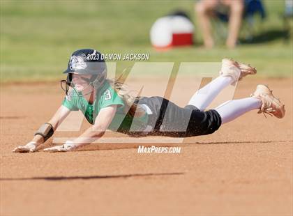 Thumbnail 3 in Boulder City vs Virgin Valley (NIAA 3A Softball Southern Final) photogallery.