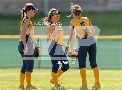 Thumbnail 2 in Boulder City vs Virgin Valley (NIAA 3A Softball Southern Final) photogallery.