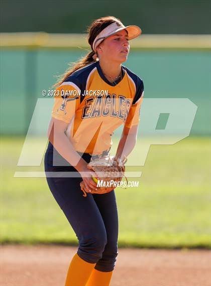 Thumbnail 1 in Boulder City vs Virgin Valley (NIAA 3A Softball Southern Final) photogallery.