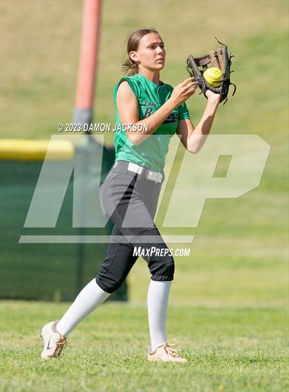 Thumbnail 3 in Boulder City vs Virgin Valley (NIAA 3A Softball Southern Final) photogallery.