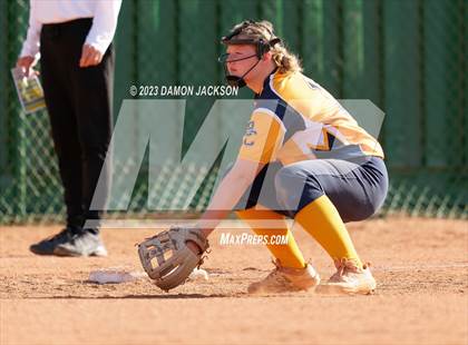 Thumbnail 3 in Boulder City vs Virgin Valley (NIAA 3A Softball Southern Final) photogallery.
