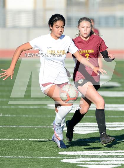 Thumbnail 1 in Woodrow Wilson vs. Esperanza (Best in the West Classic) photogallery.